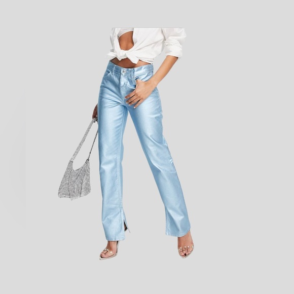 ASOS metallic jeans - Picture 1 of 4